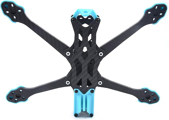 YoungRC 250mm HD DC5 FPV Racing Drone Frame 5 inch Carbon Fiber Quadcopter Frame Kit for DC HD FPV Freestyle RC Drone