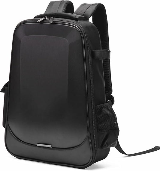 Waterproof Shockproof DJI FPV Backpack Portable Hard Case for DJI FPV Combo Drone, Remote Controller, Batteries, FPV Bag with YKK Zipper (Metal Grey)