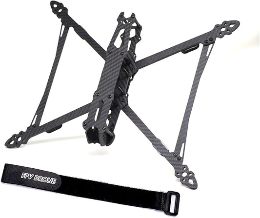 V2 8inch FPV Racing Drone Frame 367mm 3K Full Carbon Fiber Frame kit with 6mm Arm for FPV RC Freestyle drone