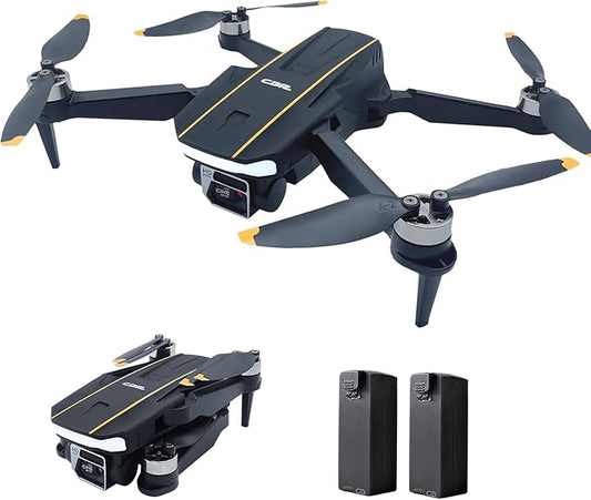 ‌CHUBORY A68 Drones with Camera for Adults & Beginners: FPV Drone, 2K HD Camera, Brushless Motor, Auto Hover, 3D Flip, Trajectory Flight, Foldable Quadcopter‌