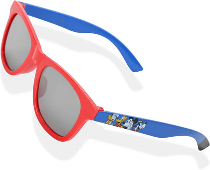 Mickey Mouse Kids Sunglasses with Kids Glasses Case, Protective Toddler Sunglasses