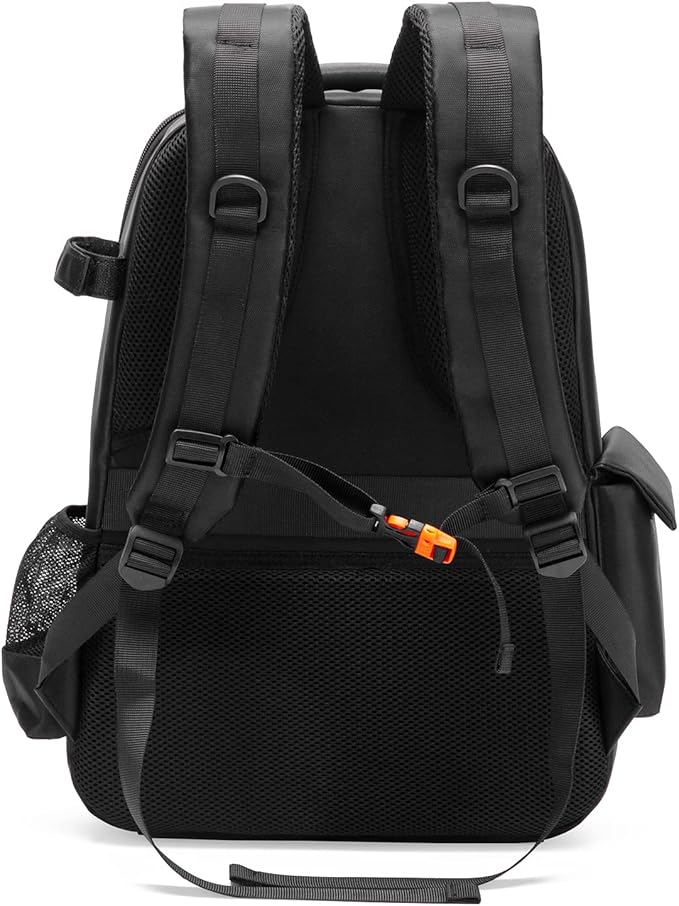 Waterproof Shockproof DJI FPV Backpack Portable Hard Case for DJI FPV Combo Drone, Remote Controller, Batteries, FPV Bag with YKK Zipper (Metal Grey)