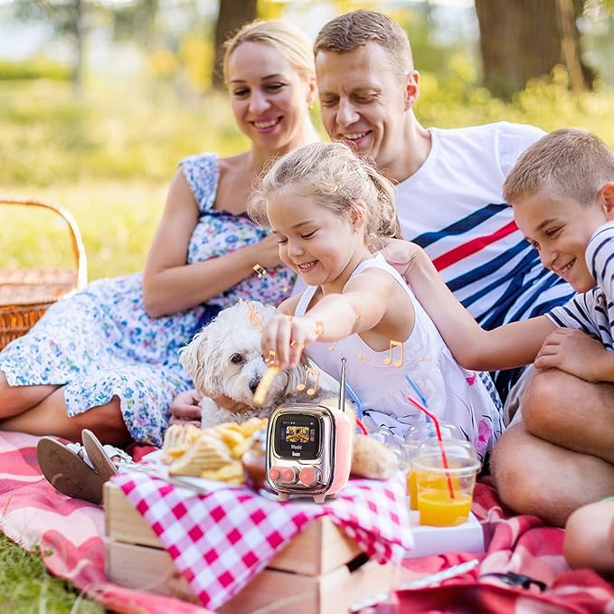 Divoom Ditoo and Tiivoo-2,Pixel Art Bluetooth Speaker,Suitble for Home,Room,Outdoor,Kitchen