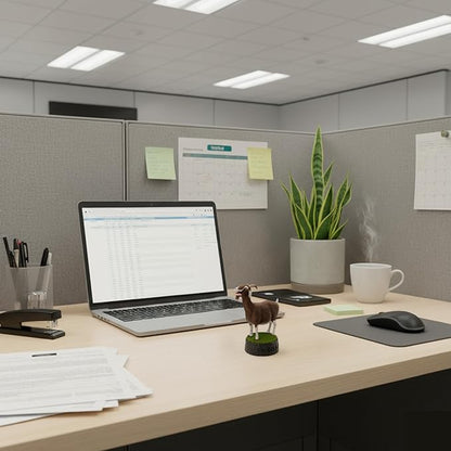 The Screaming Goat Desk Toy - White Elephant Gifts for Adults Unique - Office Gag Gifts - Funny Ideas for Coworkers - Holiday Fun Secret Santa Desk Toys - Hilarious Stocking Stuffers