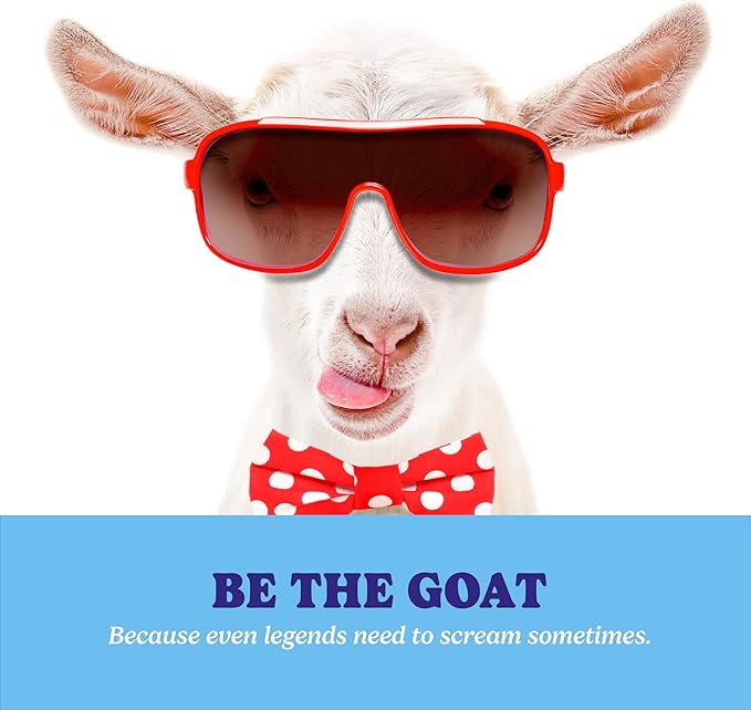 The Screaming Goat Desk Toy - White Elephant Gifts for Adults Unique - Office Gag Gifts - Funny Ideas for Coworkers - Holiday Fun Secret Santa Desk Toys - Hilarious Stocking Stuffers