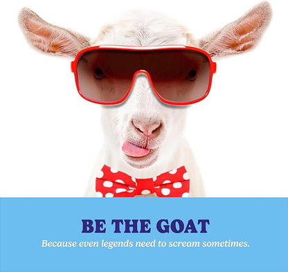 The Screaming Goat Desk Toy - White Elephant Gifts for Adults Unique - Office Gag Gifts - Funny Ideas for Coworkers - Holiday Fun Secret Santa Desk Toys - Hilarious Stocking Stuffers