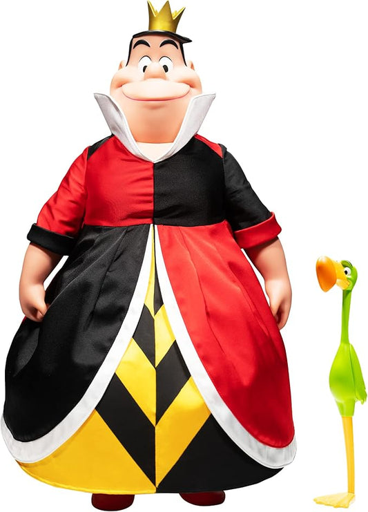 Super7 Supersize Queen of Hearts - 20" Disney Action Figure with Fabric Clothing and Accessory