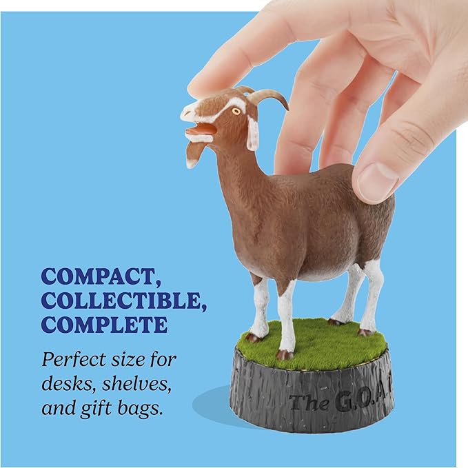 The Screaming Goat Desk Toy - White Elephant Gifts for Adults Unique - Office Gag Gifts - Funny Ideas for Coworkers - Holiday Fun Secret Santa Desk Toys - Hilarious Stocking Stuffers