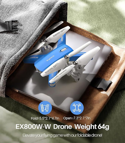 SYMA Drone with Camera for Adults Kids,1080P FPV Camera RC Quadcopter with Altitude Hold, One Key Start, 3D Flips, 2 Batteries Remote Control Helicopter Flying Toys Gifts for Boys Girls