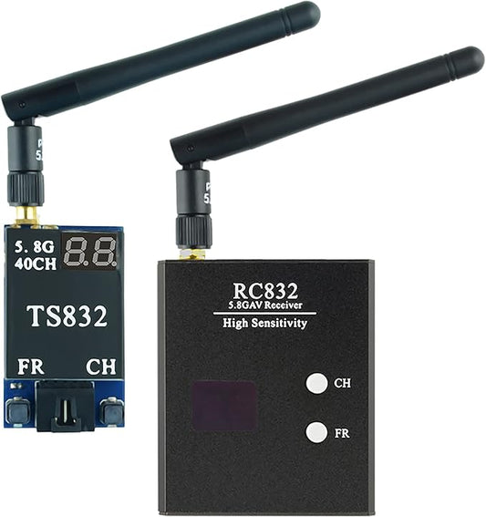 WT832 WR832 5.8GHz 40CH 600mW Wireless FPV Transmitter and Receiver for Drones