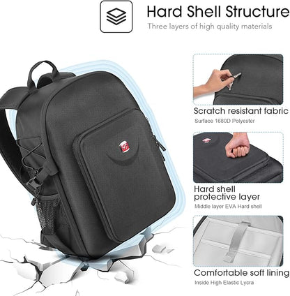 Smatree Professional Backpack for DJI Mavic 3/Mavic 3 Classic/3E/3T Combo, Waterproof Backpack Bag for DJI Mavic 3/Mavic 3 Classic/Mavic 3E/Mavic 3T Drone Accessories(NOT Fit for Mavic 3 Pro)