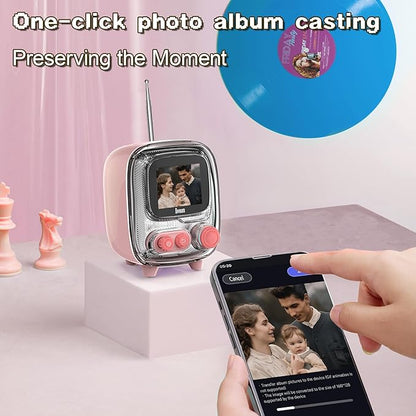 Divoom Ditoo and Tiivoo-2,Pixel Art Bluetooth Speaker,Suitble for Home,Room,Outdoor,Kitchen